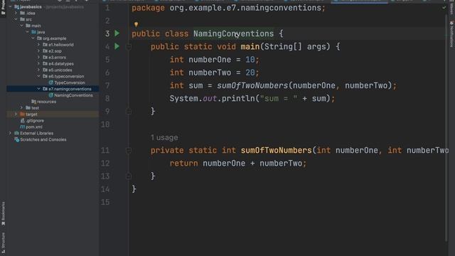 09 Naming convention | Core Java | Murari Walake