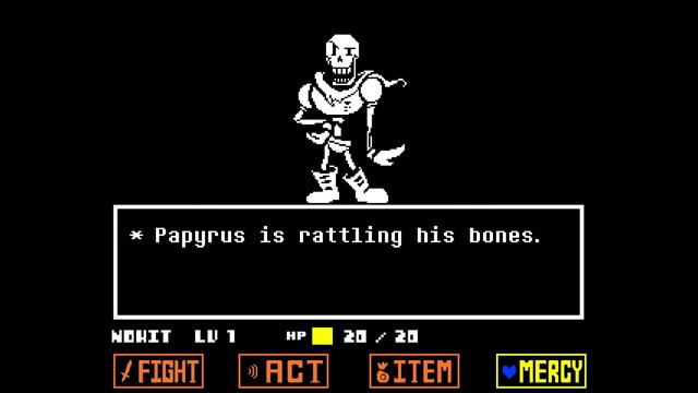 No Hit Papyrus смотреть онлайн