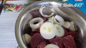 ШАШЛЫК из ГОВЯДИНЫ на минеральной воде. Рецепт сочного шашлыка на вкусном маринаде.