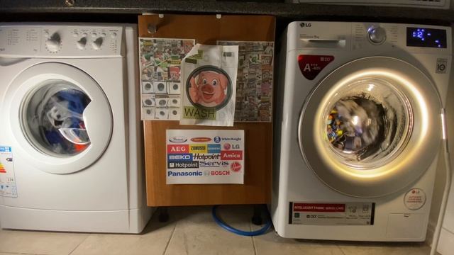 Indesit IWC71252 V LG F4V309WNE Eco 40 60 Wash Race смотреть онлайн