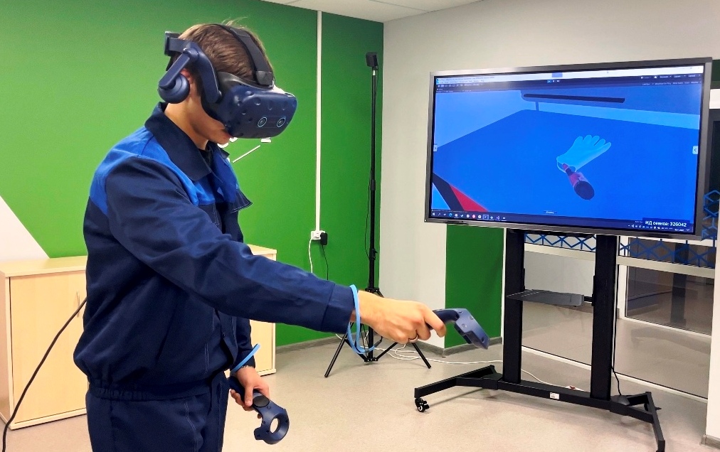 VR-тренажёр для интерактивных занятий "Выполнение малярных работ"