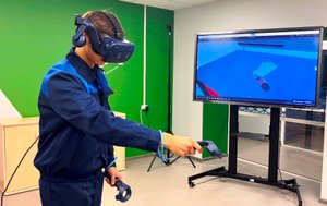 VR-тренажёр для интерактивных занятий "Выполнение малярных работ"