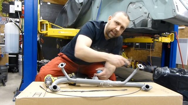 Classic VW Beetle / Ghia Single Port Manifold Heat riser Cleaning смотреть онлайн