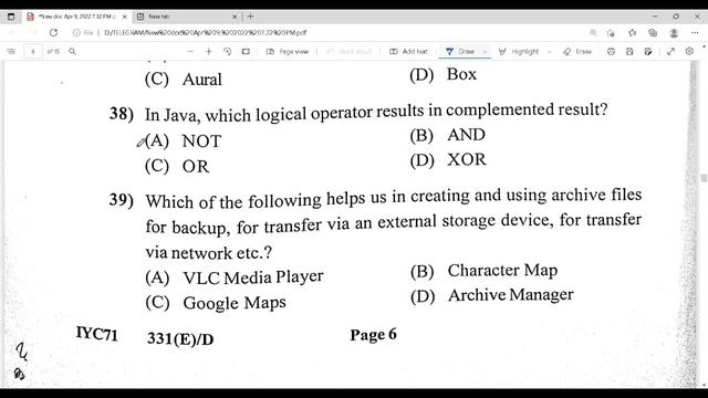Computer|March 2022 Board Solutions |Computer Class 12th March 2022 Paper Solution Gseb |Answer Key