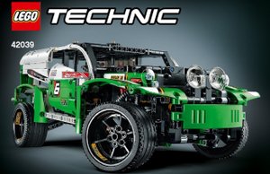 Lego Technic 42039 B-model X SUV Racer animation/ speed build