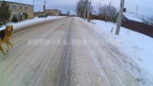 Электросамокат зимой Ultron. Зимняя покатушка