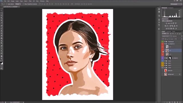 Vector Photoshop Action Tutorial смотреть онлайн