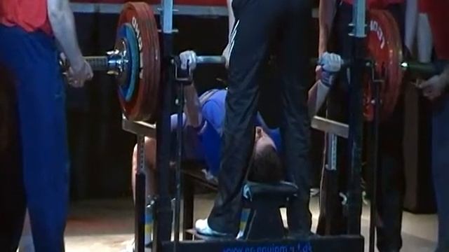 Андрей Нелипа, жим лежа 202,5 кг смотреть онлайн