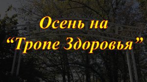 Осень на ''Тропе здоровья''