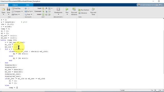K Means Clustering Example in MATLAB смотреть онлайн