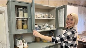 В СТАРОМ ДОМЕ КИПИТ ЖИЗНЬ/«НОВЫЙ»СТАРЫЙ БУФЕТ/ НОВОГОДНИЙ ДЕКОР СВОИМИ РУКАМИ