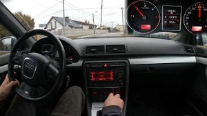 Audi A4 B7 2.0 Tdi S-Line /170 HP/ POV Test Drive #24 /Part 1/