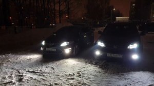 MTF Laser Jet vs Optima Expression (Лазерные светодиодные линзы против Биледов с двумя чипами)