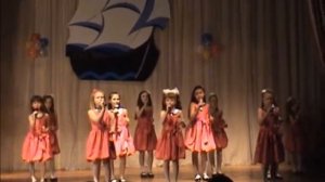 "Весёлая песенка" младший ансамбль студии "Праздник"