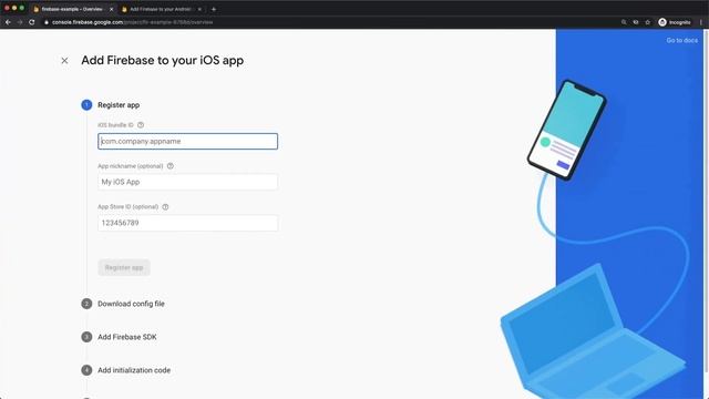Flutter Firebase Setup Android & iOS Tutorial 2022