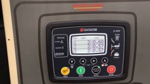 Diesel Generator 125kVA / 90kW Datakom D300 Rus