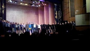 Голубые береты Синева 07.04.2017 Снежногорск