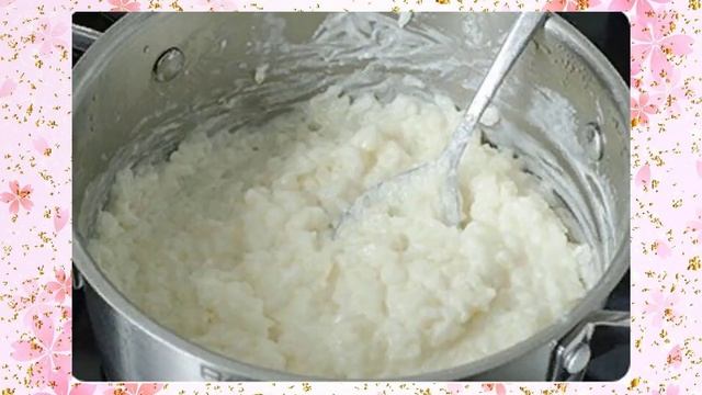 СЛАДКАЯ РИСОВАЯ ЗАПЕКАНКА