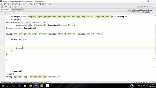 angular js php kayıt formu – смотреть онлайн видео от Тайпскрипт ...