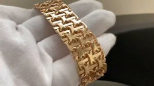 ?Золотой мужской браслет?Обзор/Ювелирные изделия из золота
