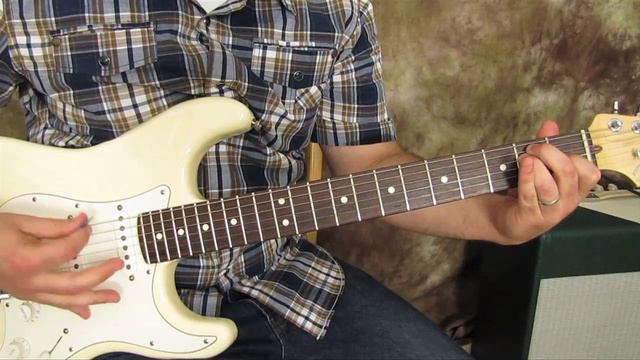 Country Guitar Lessons - Basic Country Rhythm - on a Fender Stratocaster смотреть онлайн