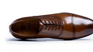 Деловые мужские модельные туфли из кожи Business men’s leather shoes