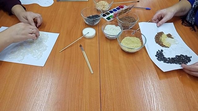 Картина своими руками: мастер-класс по изготовлению картины из круп