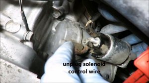 How to replace the starter on a 2.5L Subaru '09 to '14 Legacy, Outback and more