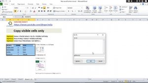 Copy & Paste Visible Cells Only in Excel | #oprc #tunethetrendy