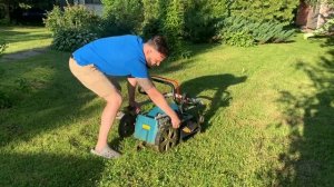 ГАЗОНОКОСИЛКА MAKITA ELM4620 1 ГОД ЭКСПЛУАТАЦИИ