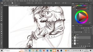 Aprende a dibujar digital en Photoshop: Holandés errante versión rápida