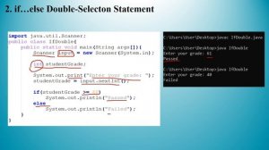 Java Programming ជាភាសាខ្មែរ - if...else Double-Selection Statement