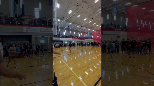 Fisher James wins the homeschool state 3-point shooting contest.