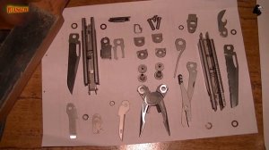 Leatherman Surge Полная сборка Часть 2 Полировка шайб, инструментов