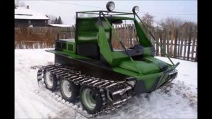 самодельные вездеходы для тайги
