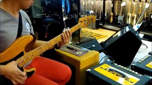 Fender Precision Bass, Yamaha Pulser Bass 600, Squier Classic Vibe P-Bass