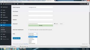 How to adding a user to a WordPress website; Fast Simple Answers