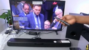 How to Connect LG SQC1 2.1 Channel Compact Design Soundbar To TV With Bluetooth