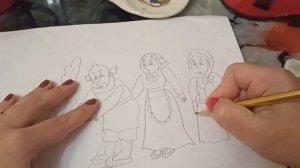 Рисуем внучку и жучку. Поэтапное рисование для персонажей из сказки репка.