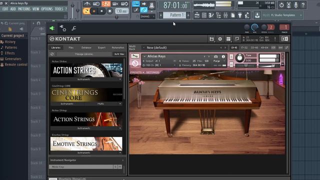 Alicia's Keys native instrument grand piano review + sound demo | Kontakt Library |