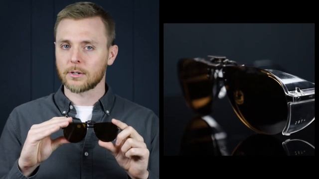 Clip On Flip Up Polarized Sunglasses | How to put Clip On Sunglasses смотреть онлайн