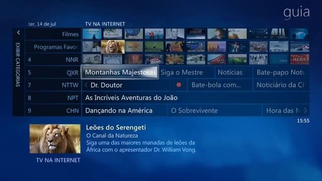 Windows Media Center - TV No Seu PC