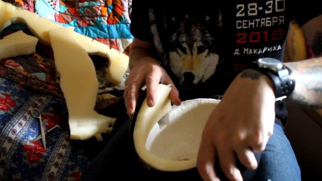 Обновляем старый советский мотошлем "скорлупка"