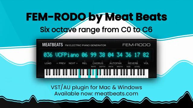 FEM-RODO - FM electric piano VST/AU plugin by Meat Beats