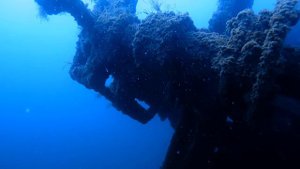 Freediving, wreck 'Vinovoz'