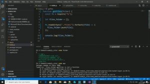 Как создать сайт на Node JS. Урок 10. Получение списка загруженных файлов