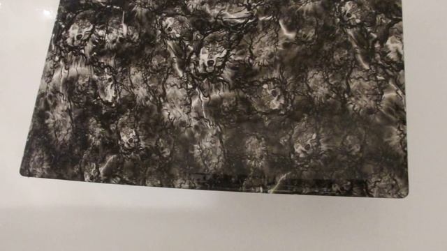 Лицевая панель ноута. Аквапринт (Water print). Пошагово. смотреть онлайн