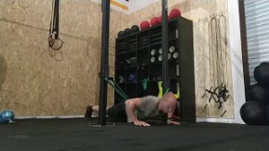 Плио отжимания с резиной