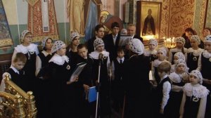 Тропарь и кондак Рождеству Христову,  детский хор Радовесть.