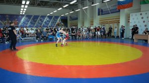 Вес 52 кг.1/4 финала Иванов (Геленджик)-Сгибнёв (Сочи) Спартакиада по греко-римской борьбе 2024г.